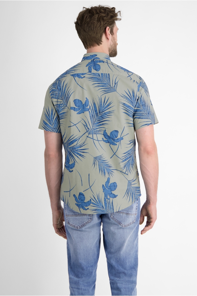 OVERHEMD MET KORTE MOUWEN IN HAWAIIAANSE STIJL 2562043 633 TINTED GREY